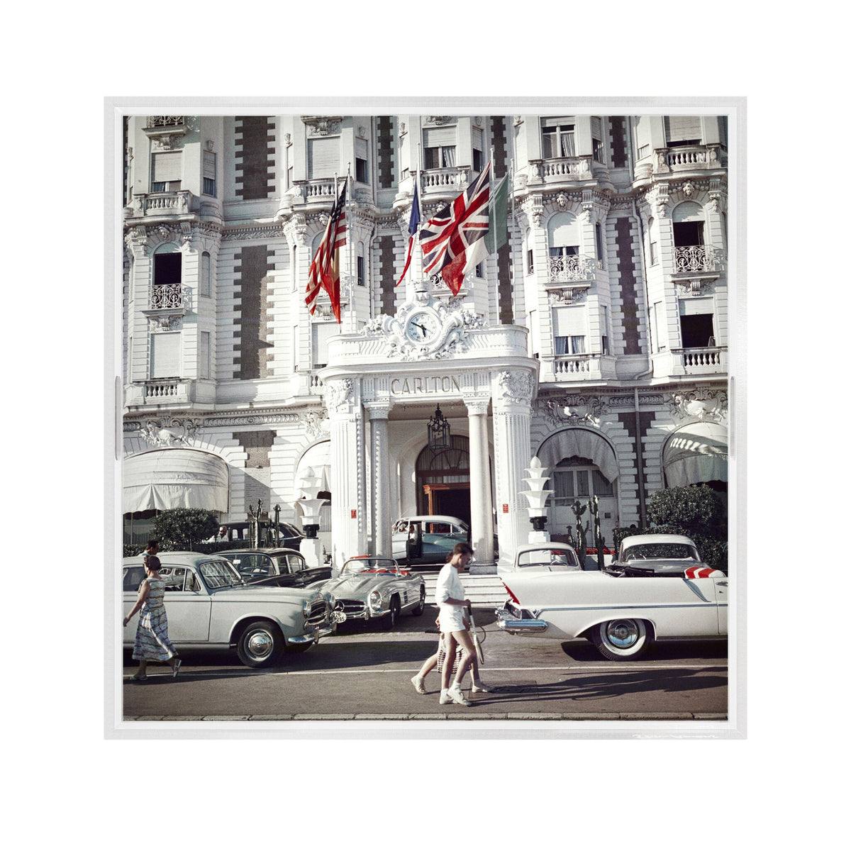 Carlton Hotel Tray By Slim Aarons