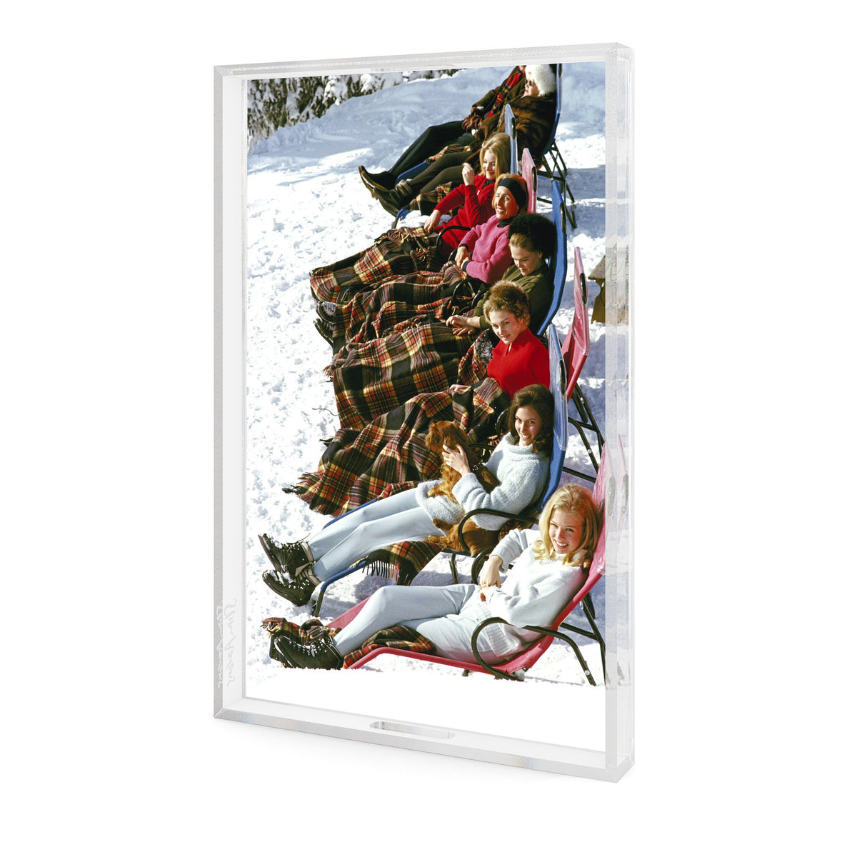 Apres Ski  Tray By Slim Aarons