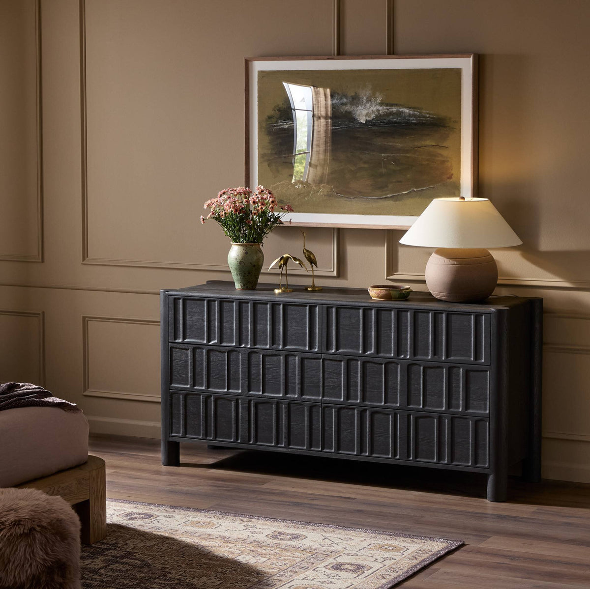 Ezri 6 Drawer Dresser