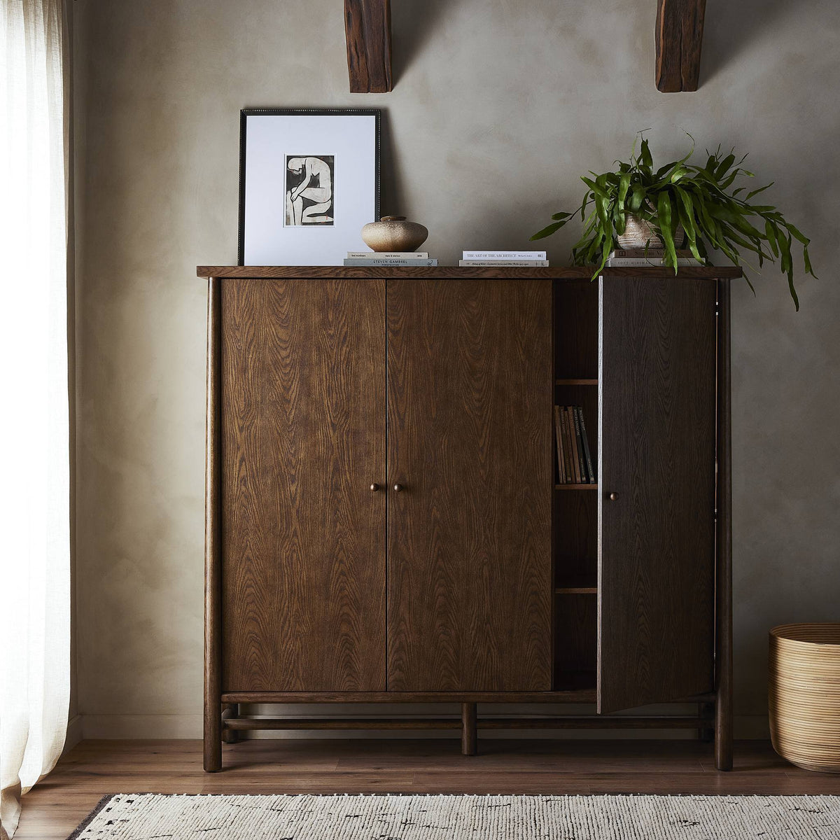 Renaud 3-Door Cabinet