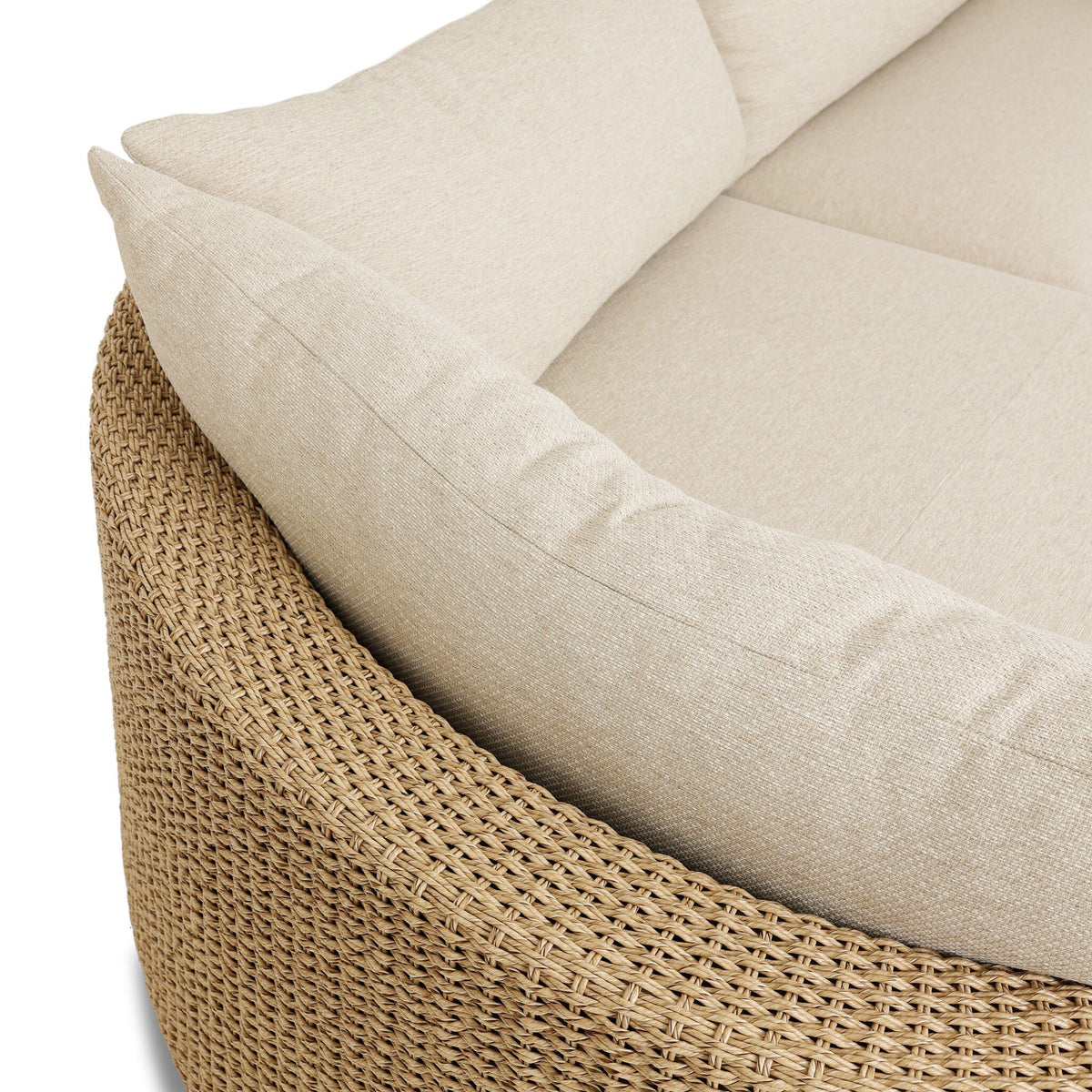 Sylvan Outdoor 2pc Sectional-Laf Chaise