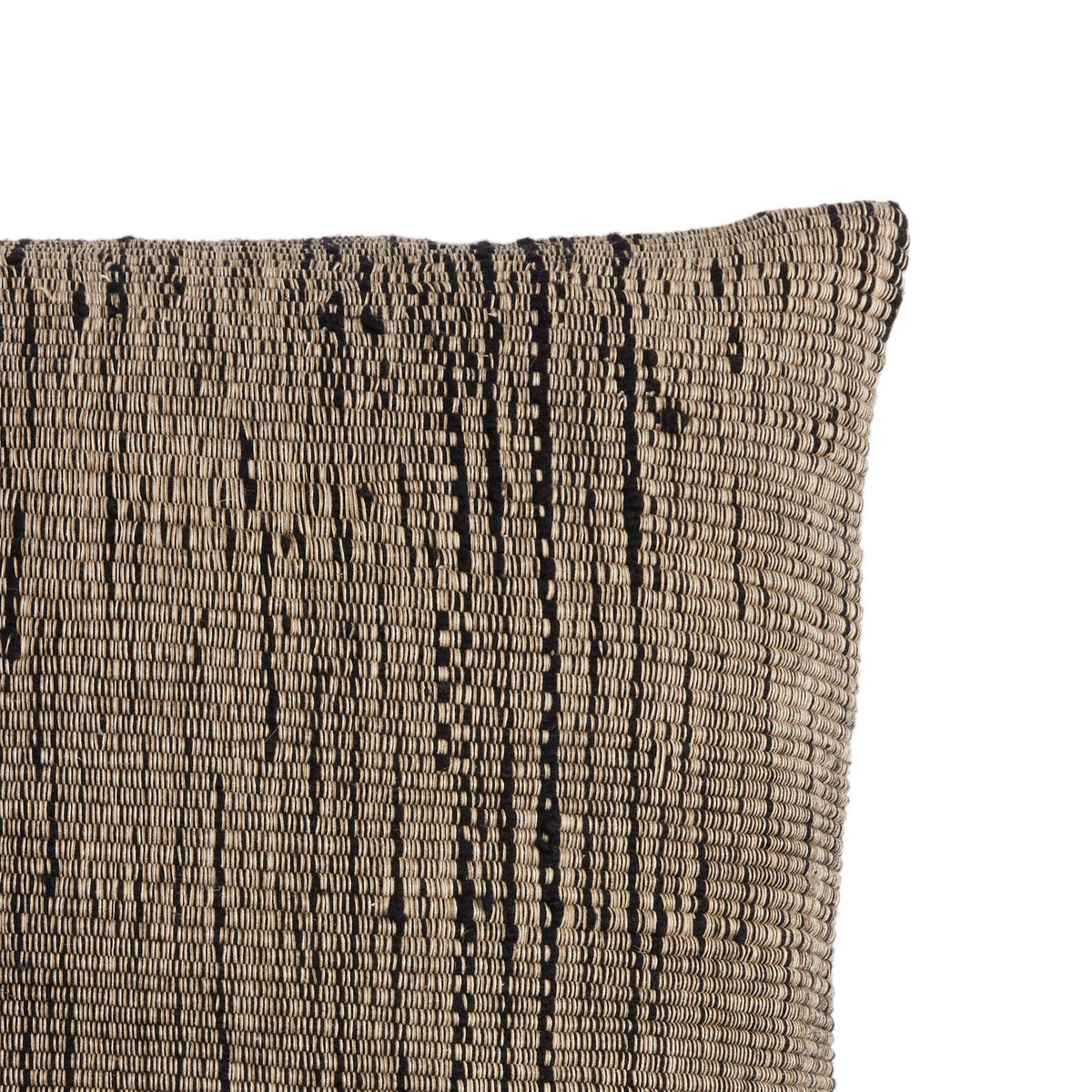 Handwoven Stripe Wool Pillow