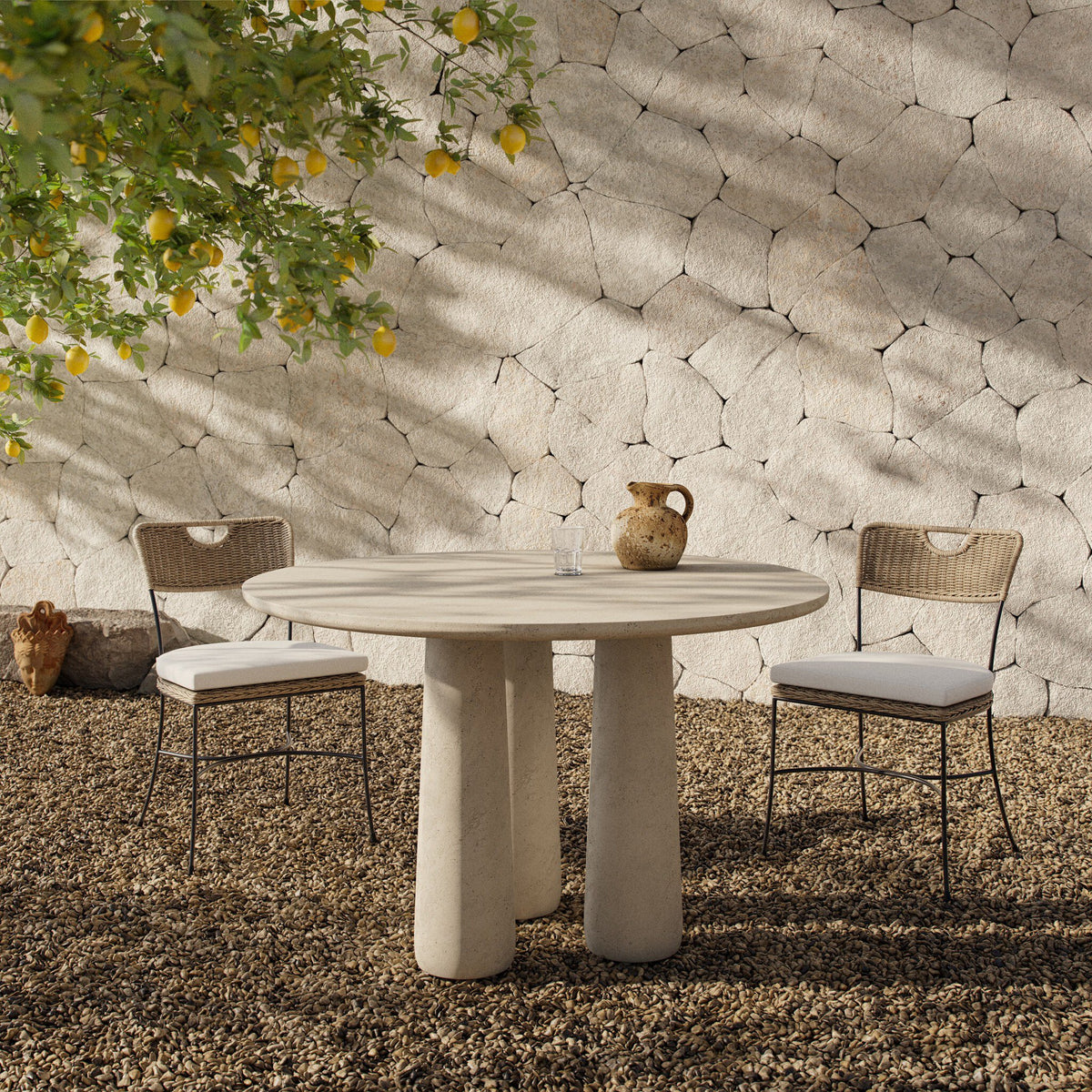 Rye Outdoor Dining Table-48"