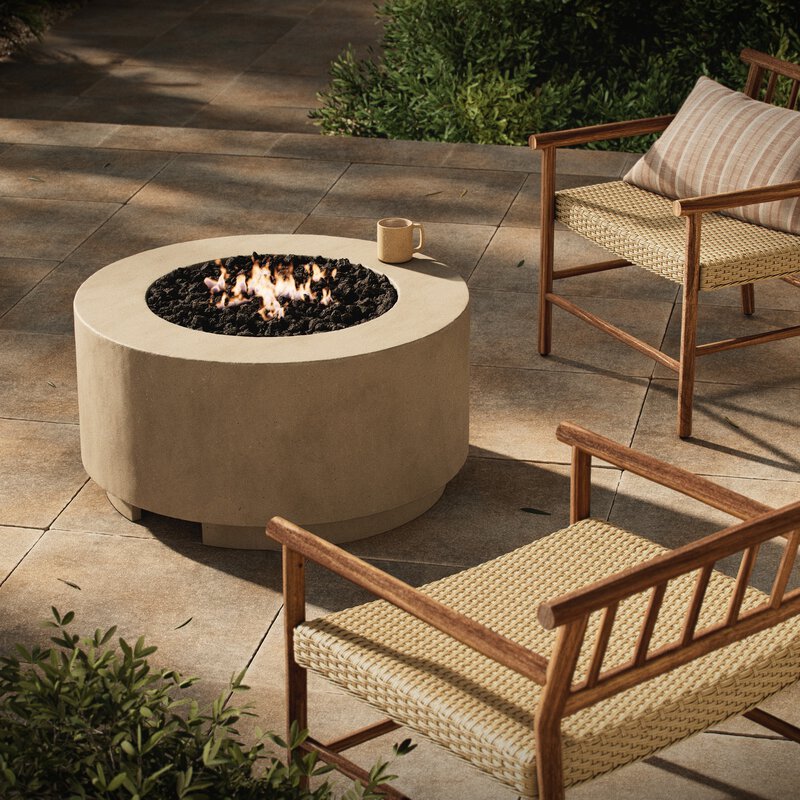 Damian Outdoor Fire Table-Propane-35.5"