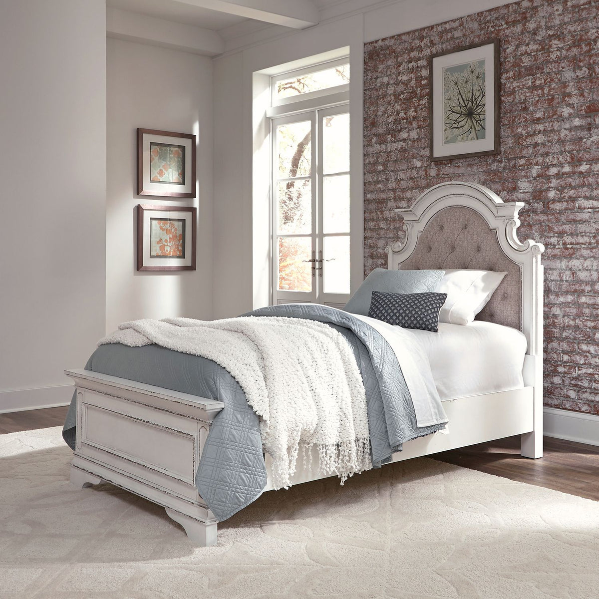 244-BR-FUB - Full Upholstered Bed - Liberty Furniture