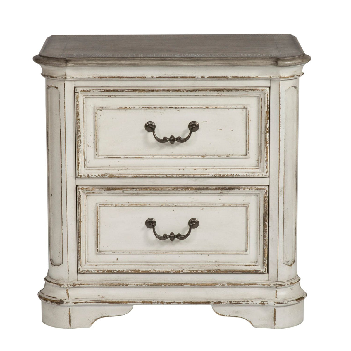 244-BR-KPBDMN - King Panel Bed, Dresser & Mirror, Night Stand - Liberty Furniture