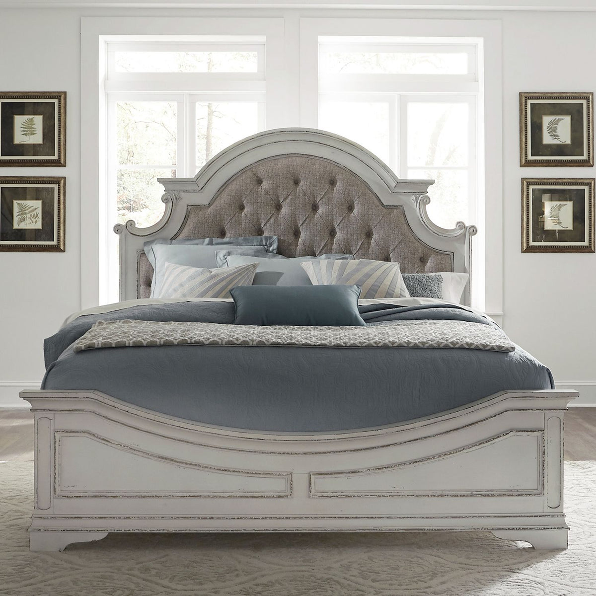 244-BR-QUB - Queen Upholstered Bed - Liberty Furniture