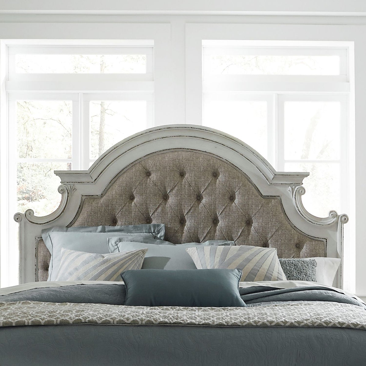 244-BR13HU - Queen Uph Panel Headboard - Liberty Furniture