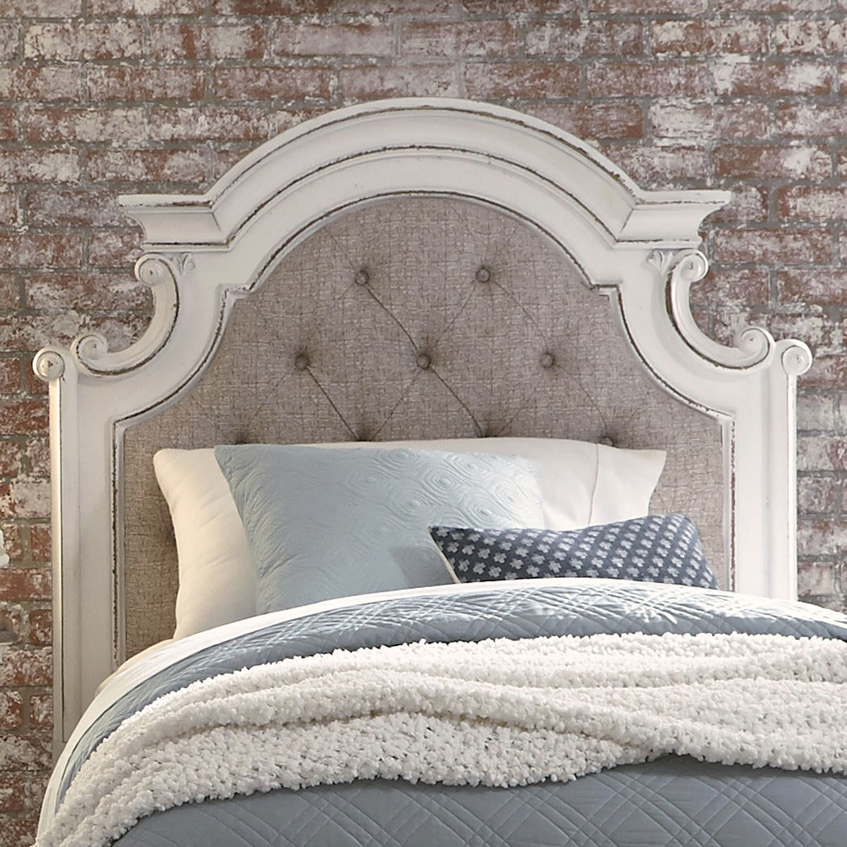 244-BR17HU - Full Uph Panel Headboard - Liberty Furniture