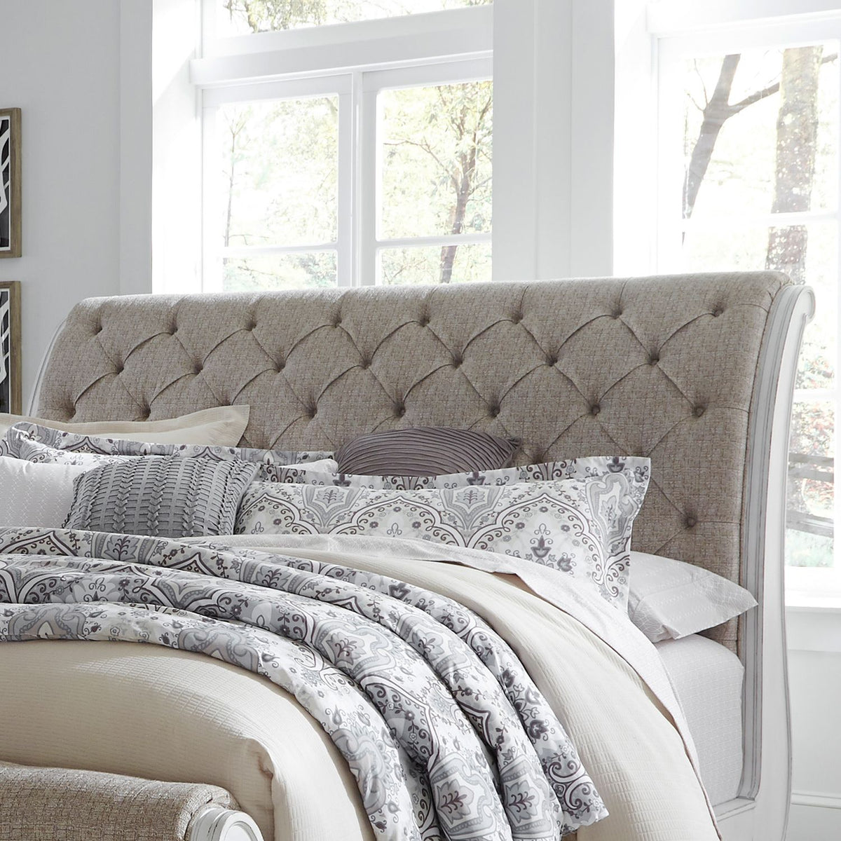 244-BR21HU - Queen Uph Sleigh Headboard - Liberty Furniture