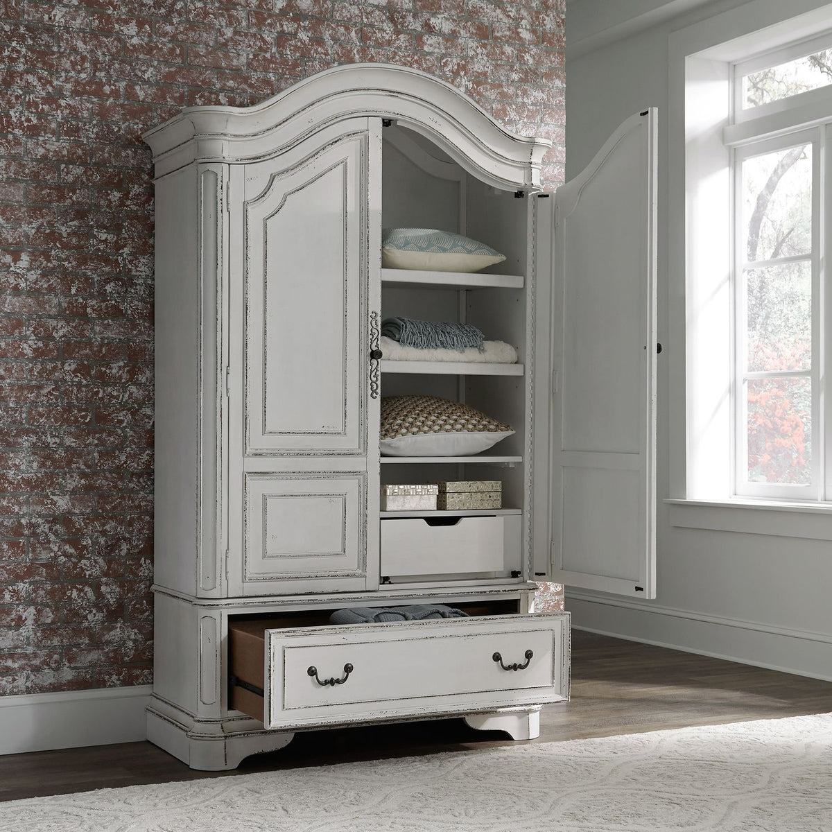 244-BR46B - Armoire Base - Liberty Furniture