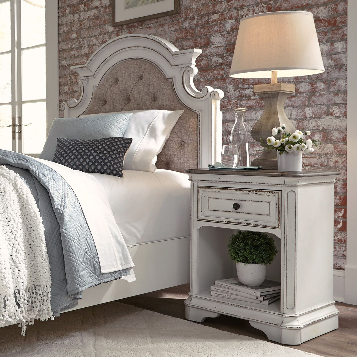 244-BR62 - 1 Drawer Night Stand - Liberty Furniture