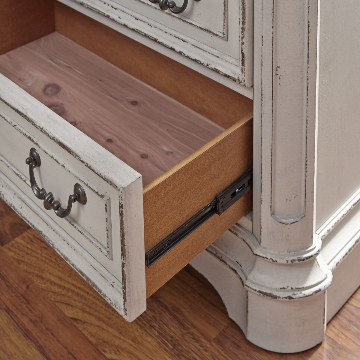 244-BR64 - 3 Drawer Bedside Chest w/ Charging Station - Liberty Furniture