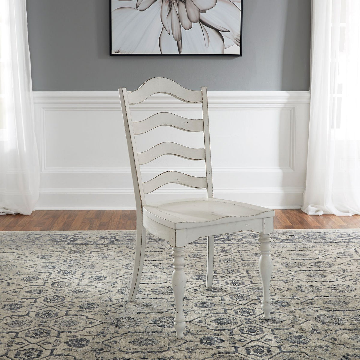 244-C2000S - Ladder Back Side Chair (RTA) - Liberty Furniture