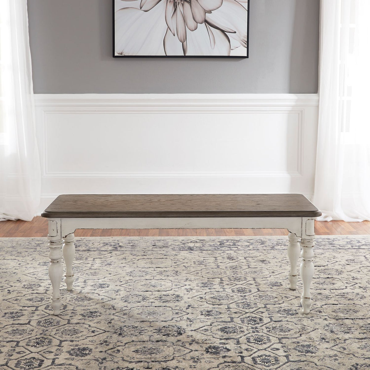 244-C9000B - Dining Bench (RTA) - Liberty Furniture