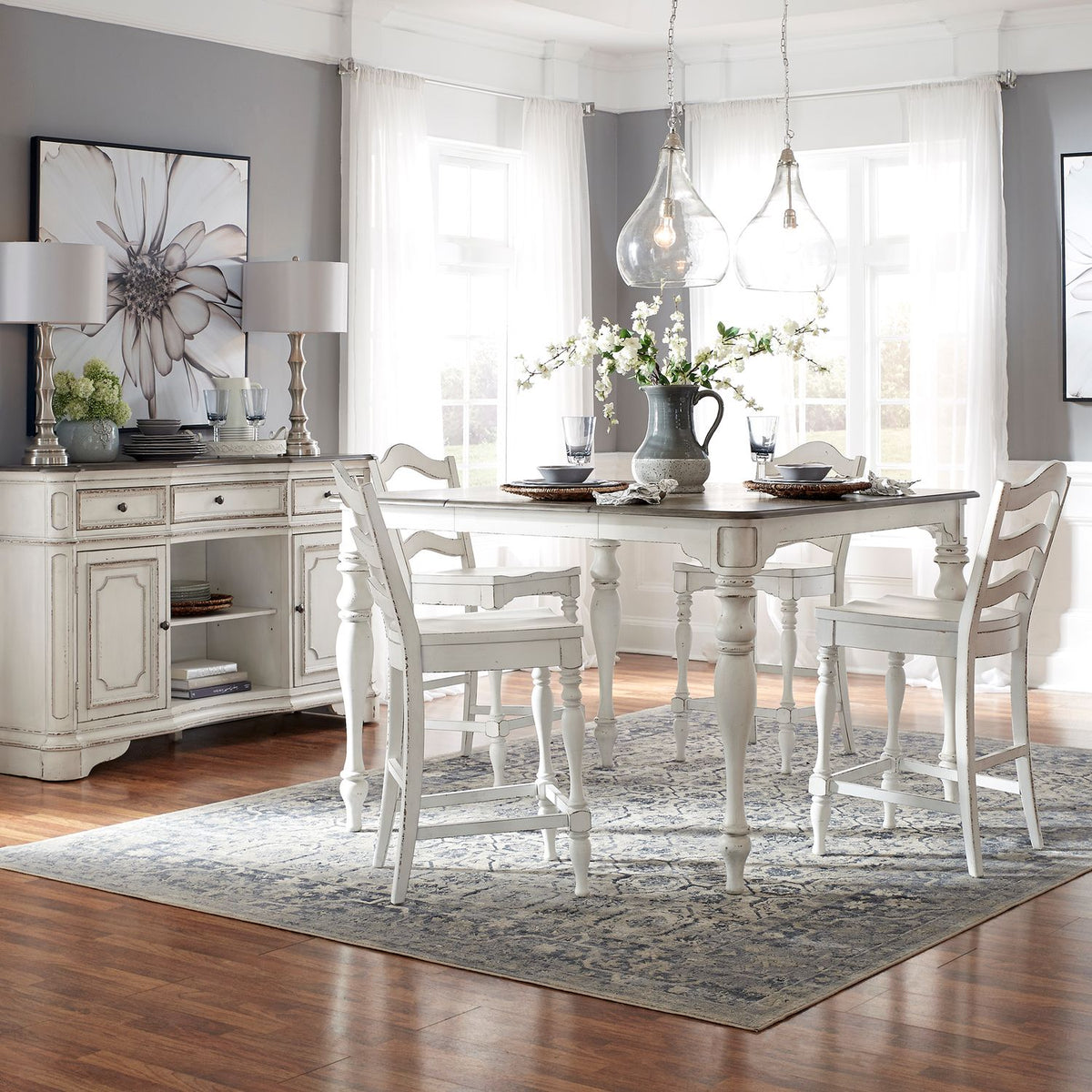 244-CD-5GTS - 5 Piece Gathering Table Set - Liberty Furniture