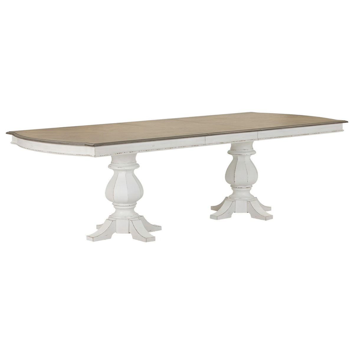 244-DR-2PS - Double Pedestal Table Set - Liberty Furniture