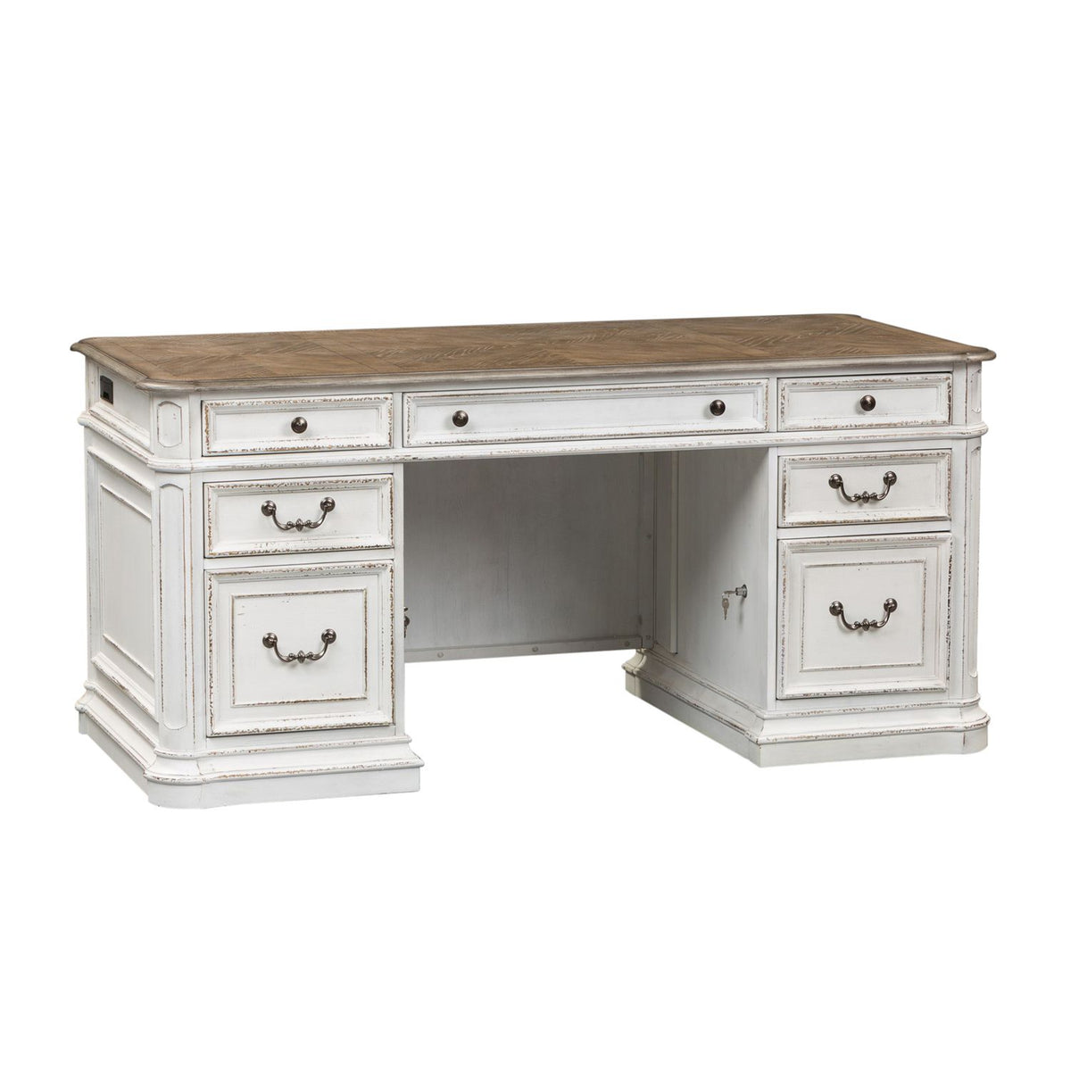 244-HO105B - Jr Executive Desk Base - Liberty Furniture