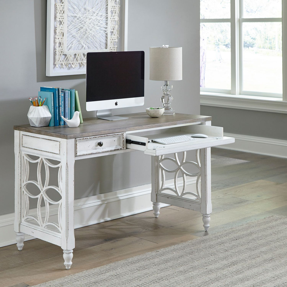 244-HO112L - L Writing Desk - Liberty Furniture
