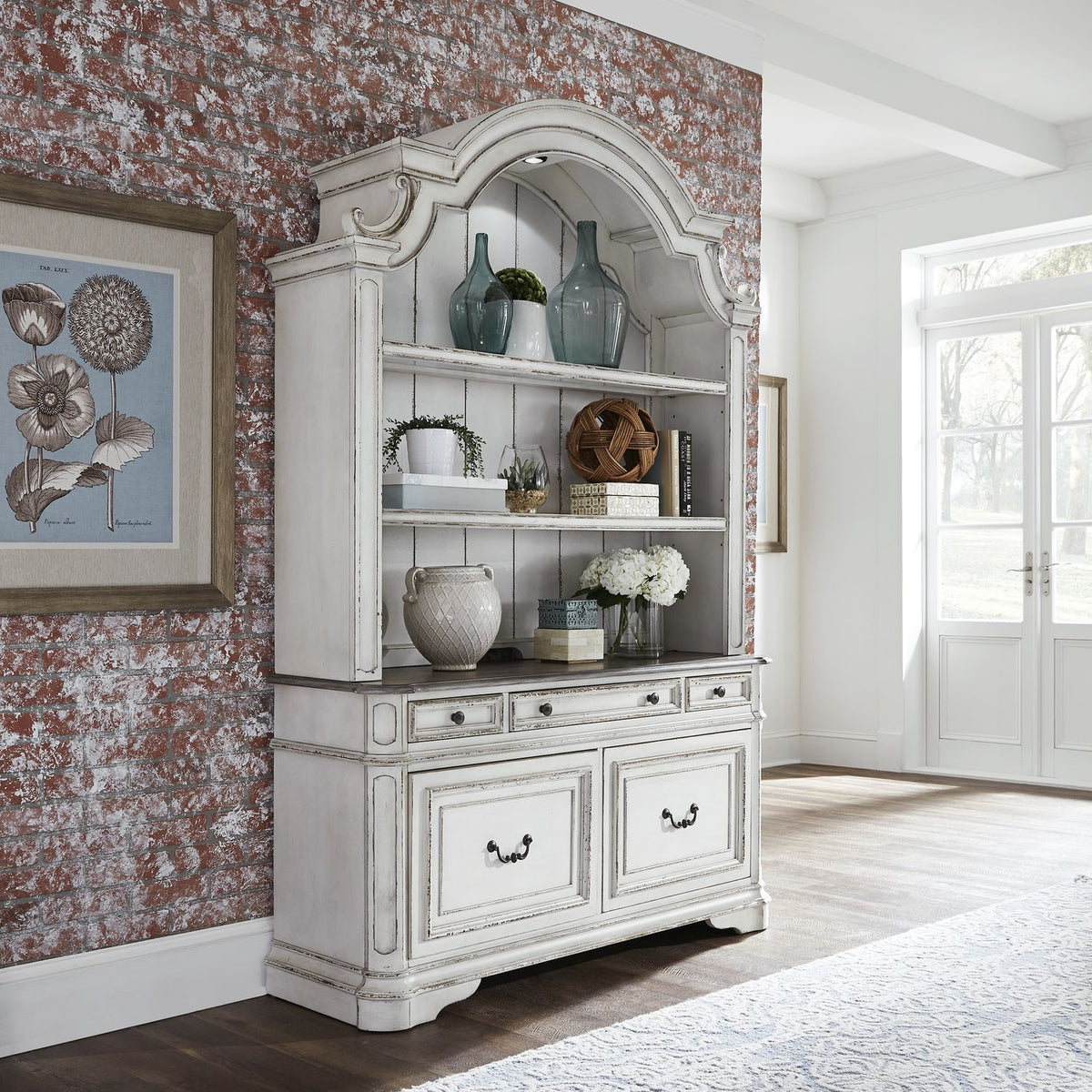 244-HOJ-3DH - 3 Piece Desk & Hutch Set - Liberty Furniture