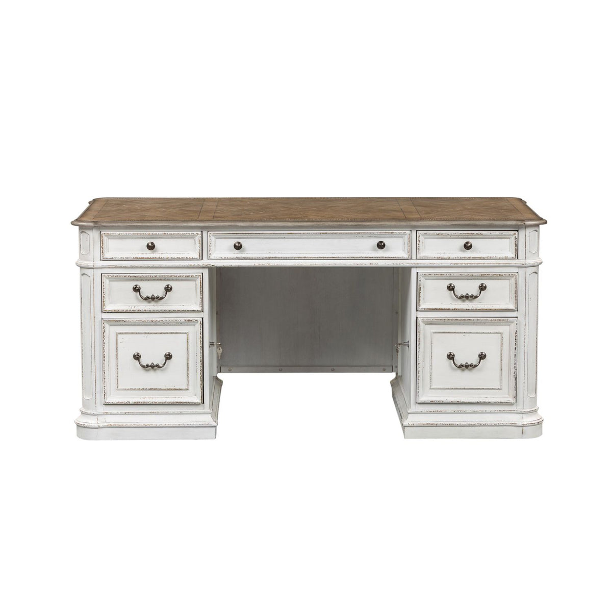 244-HOJ-CDS - Complete 5 Piece Desk - Liberty Furniture