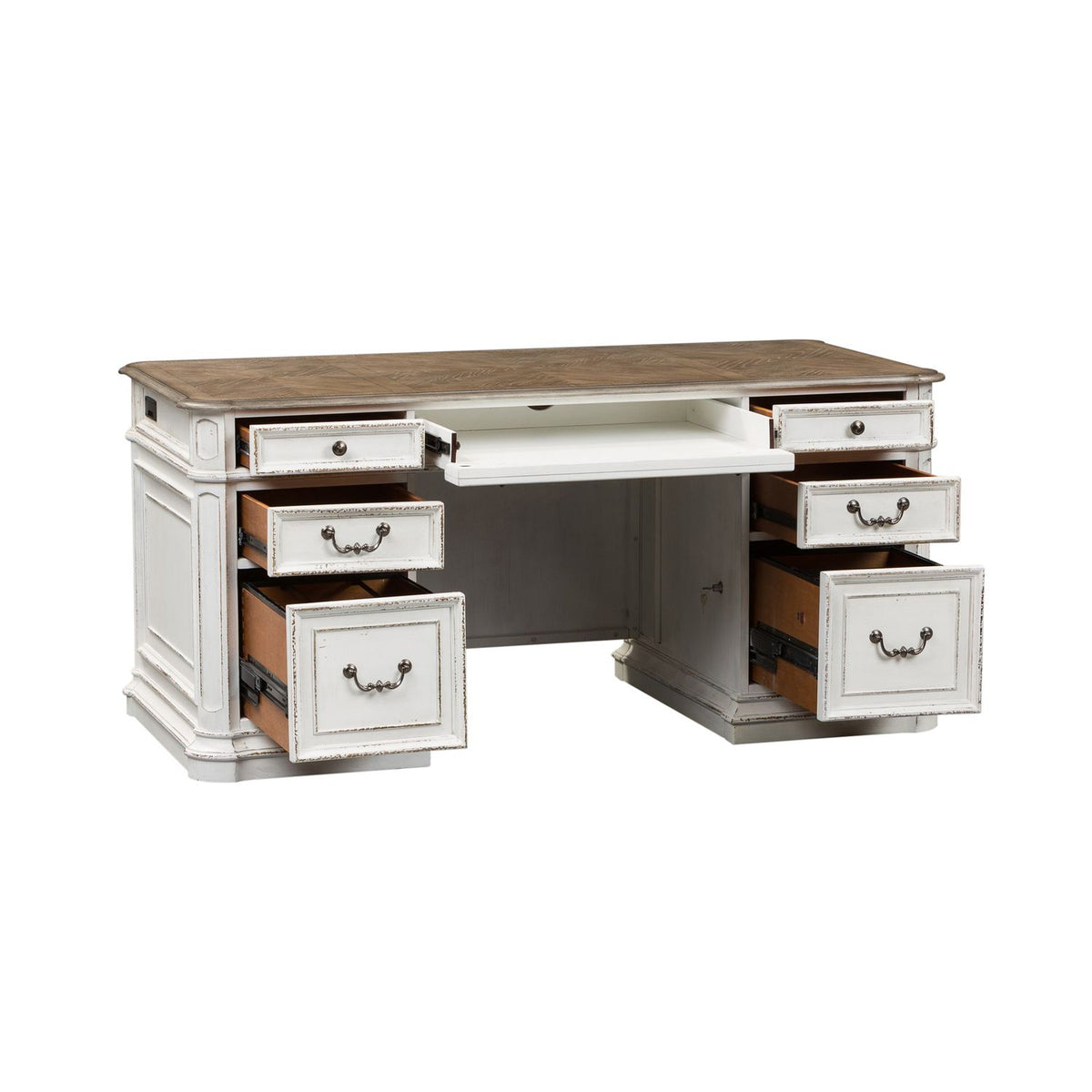 244-HOJ-CDS - Complete 5 Piece Desk - Liberty Furniture