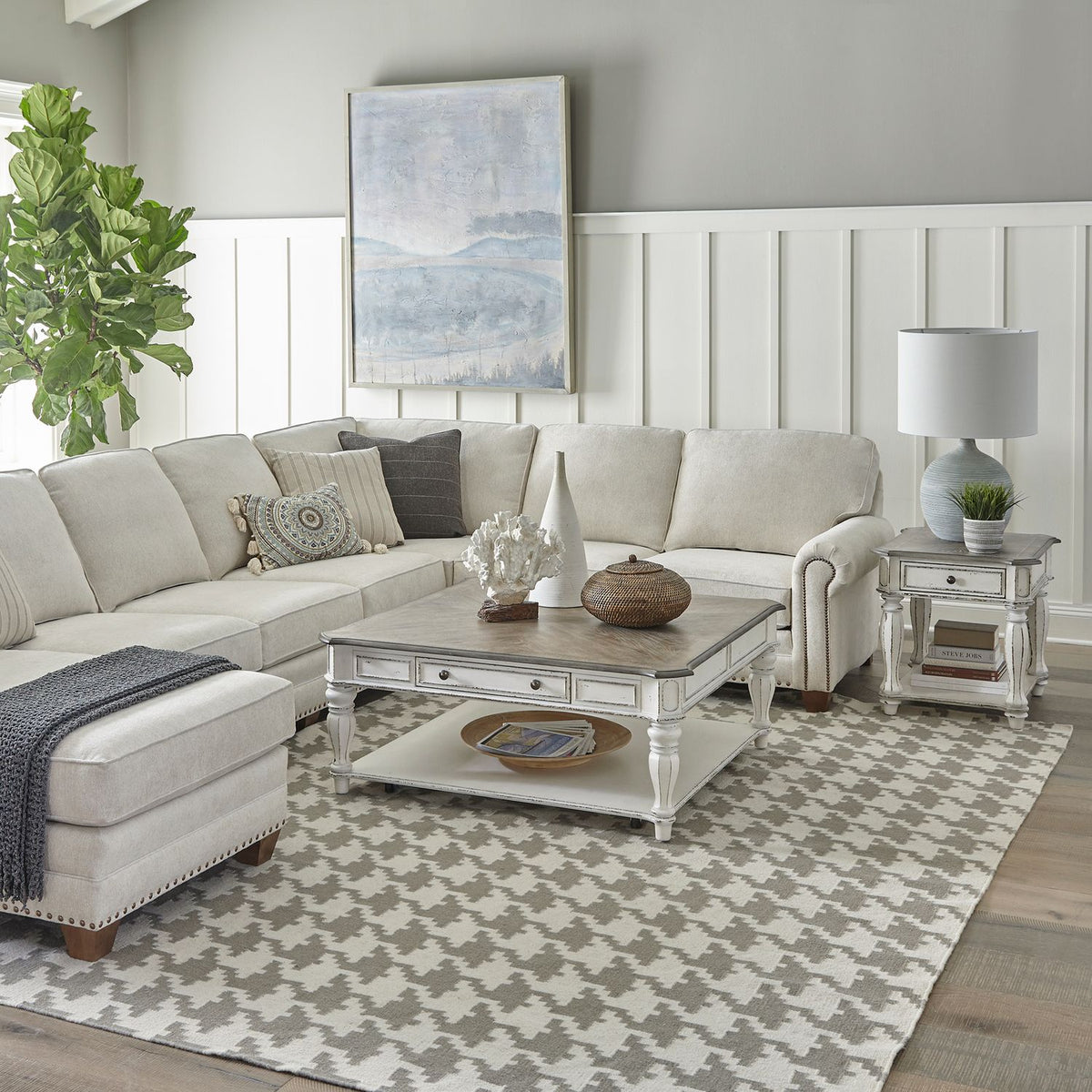 244-OT-A3PCS - 3 Piece Set (1-Cocktail 2-End Tables) - Liberty Furniture