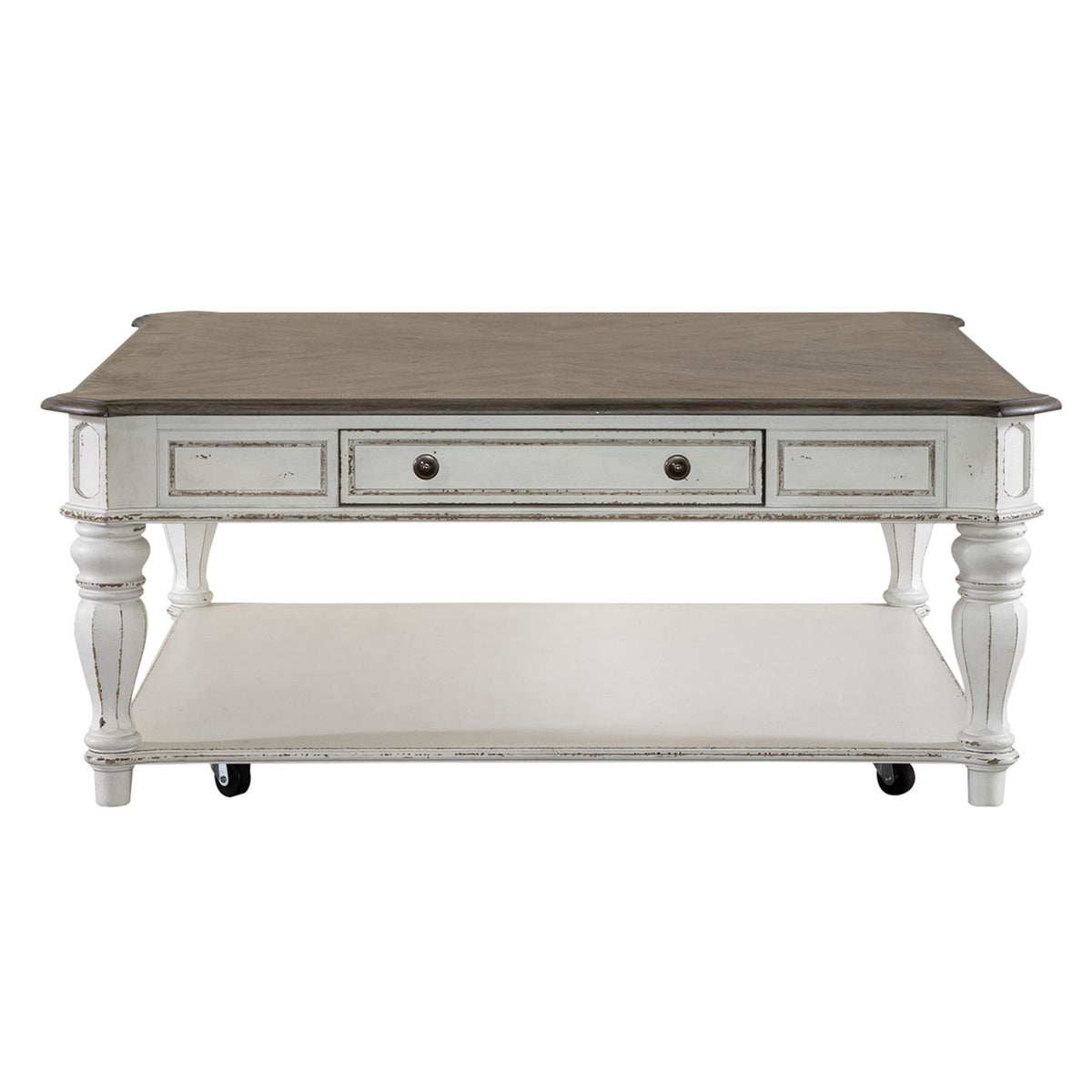244-OT1014 - Oversized Square Cocktail Table - Liberty Furniture