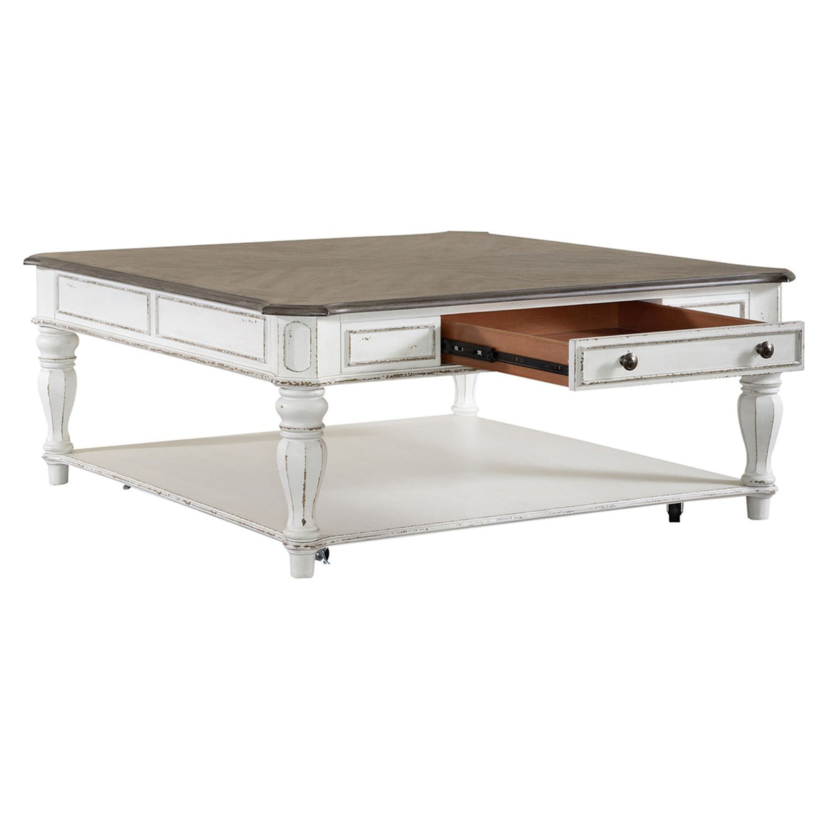 244-OT1014 - Oversized Square Cocktail Table - Liberty Furniture