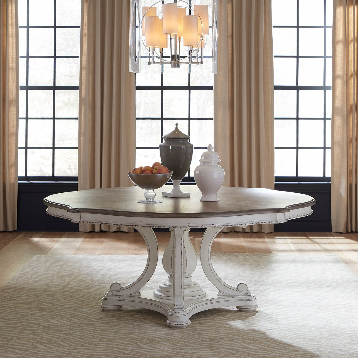 244-P7272 - 72 Inch Round Pedestal Table Base - Liberty Furniture