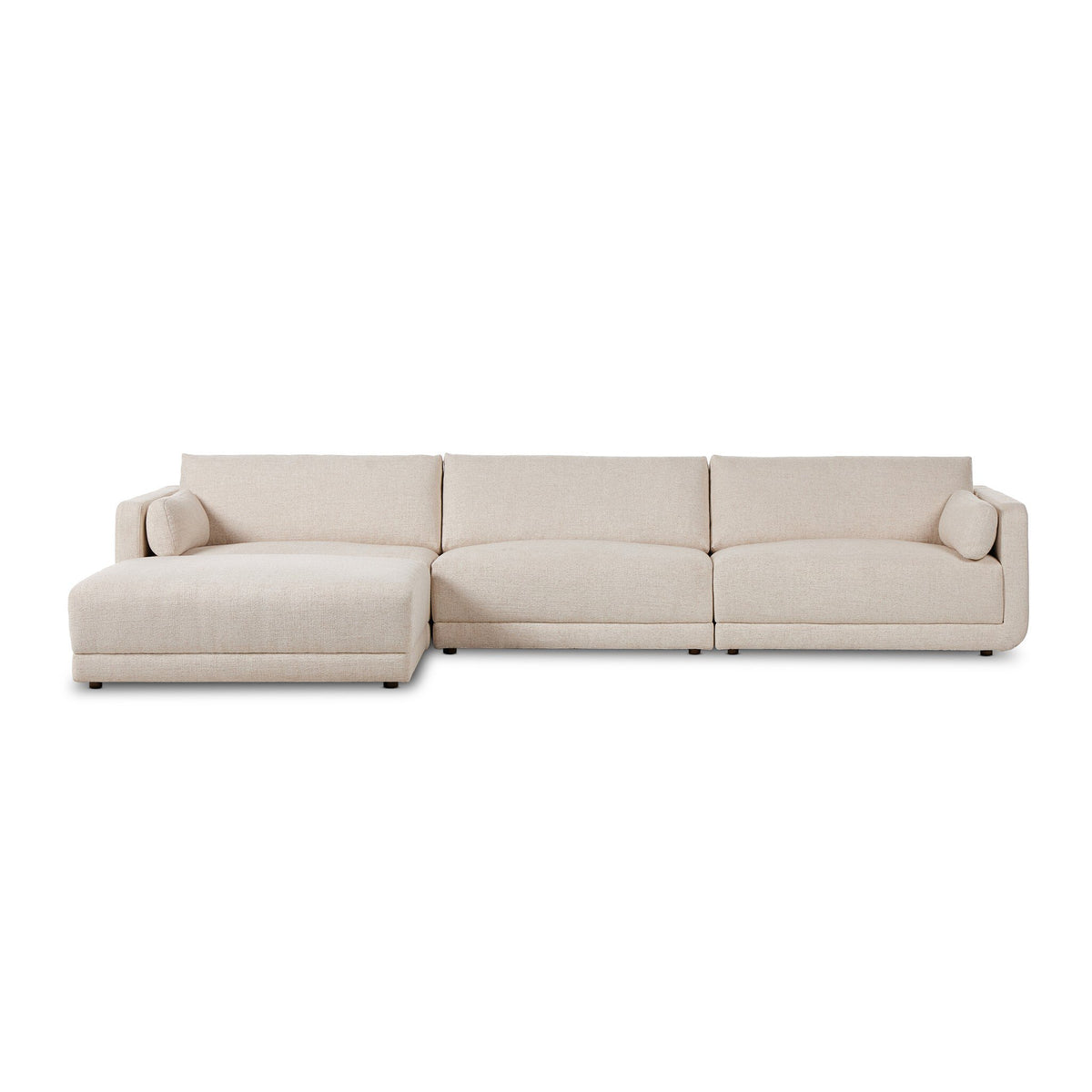 Toland 3pc Sectional-153" W/ Ottoman