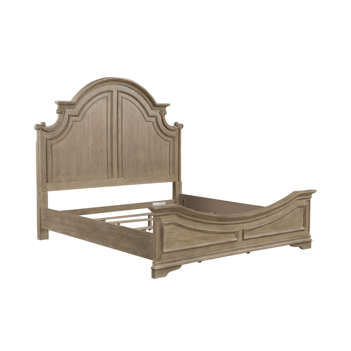 244N-BR-KPB - King Panel Bed - Liberty Furniture