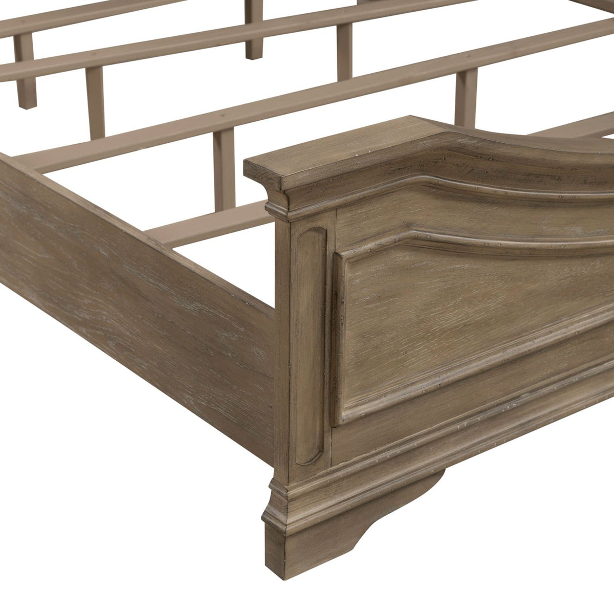 244N-BR-KPB - King Panel Bed - Liberty Furniture