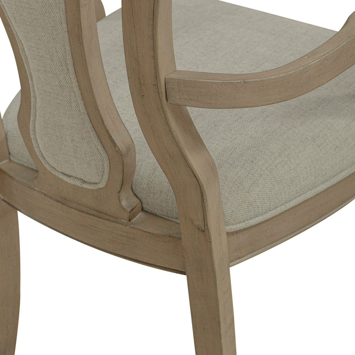 244N-C2501A - Splat Back Uph Arm Chair (RTA) - Liberty Furniture