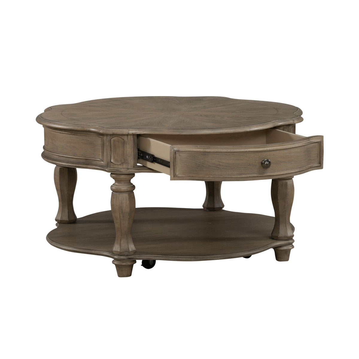 244N-OT1011 - Round Cocktail Table - Liberty Furniture