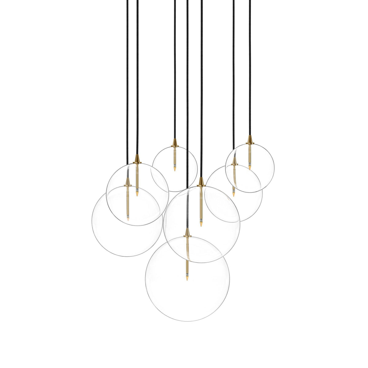 Cluster 7 Mix Chandelier