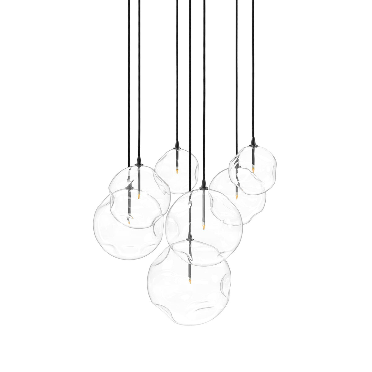 Cluster 7 Mix Chandelier