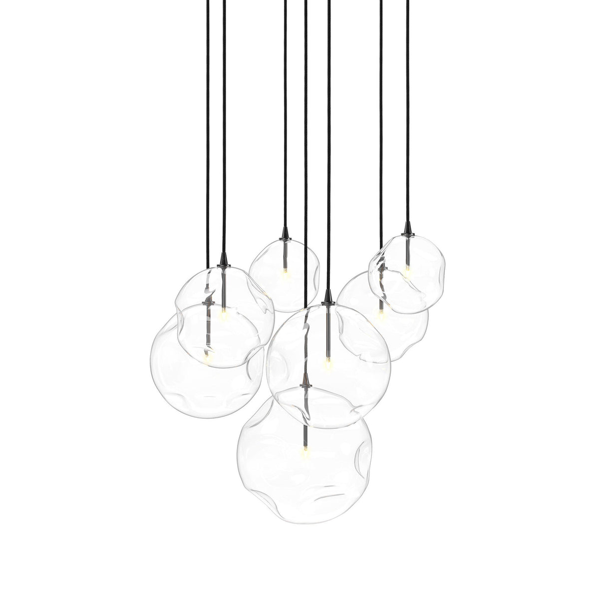 Cluster 7 Mix Chandelier