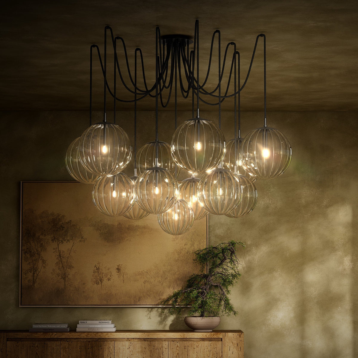 Spider Chandelier