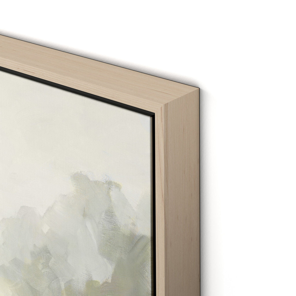 a close-up of a painting