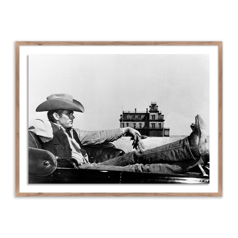 James Dean In Motion Picture Giant By Getty Images