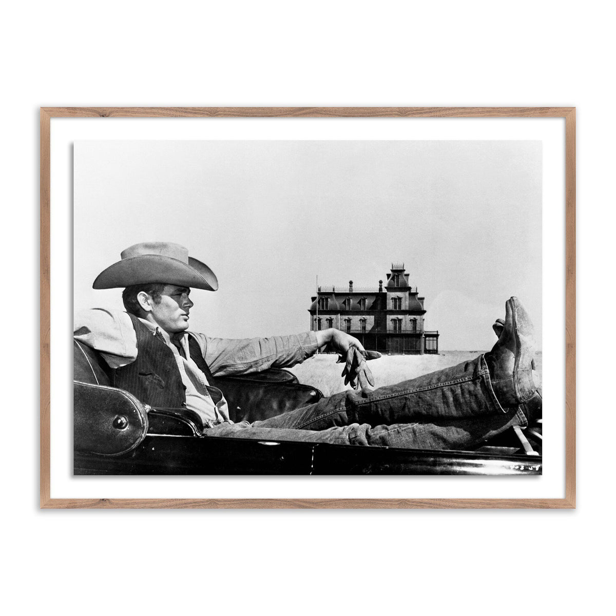 James Dean In Motion Picture Giant By Getty Images