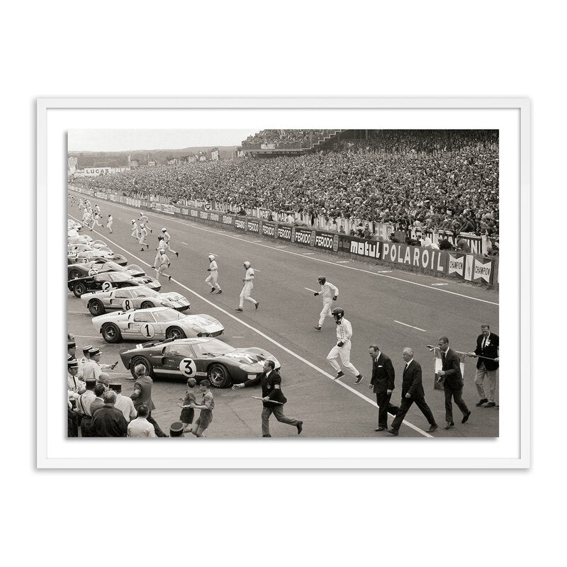 Start Of The Le Mans Race By Getty Images