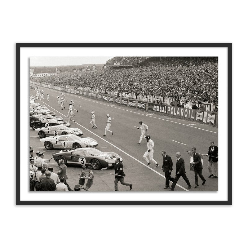 Start Of The Le Mans Race By Getty Images