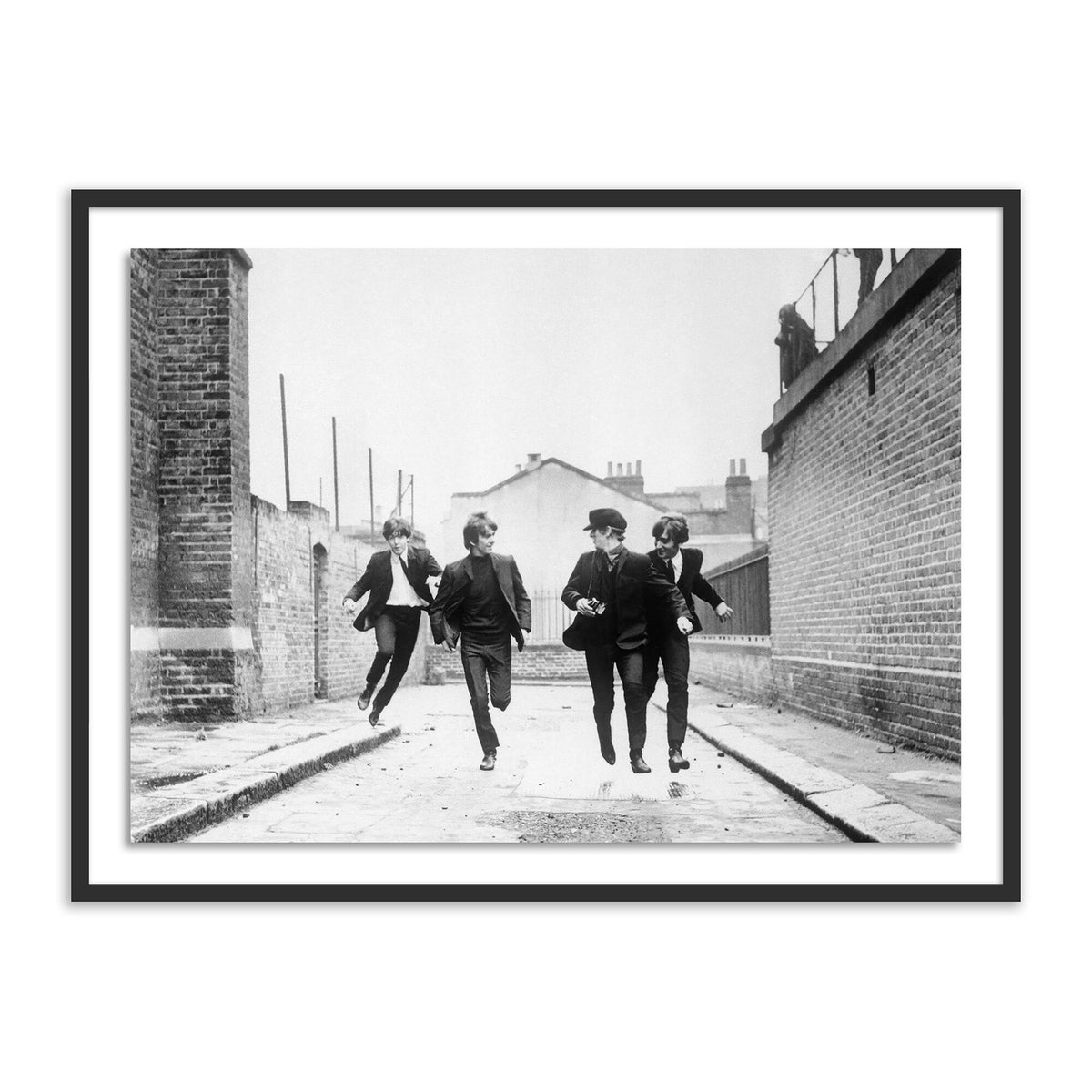 The Beatles Running In A Hard Day'S Night By Getty Images