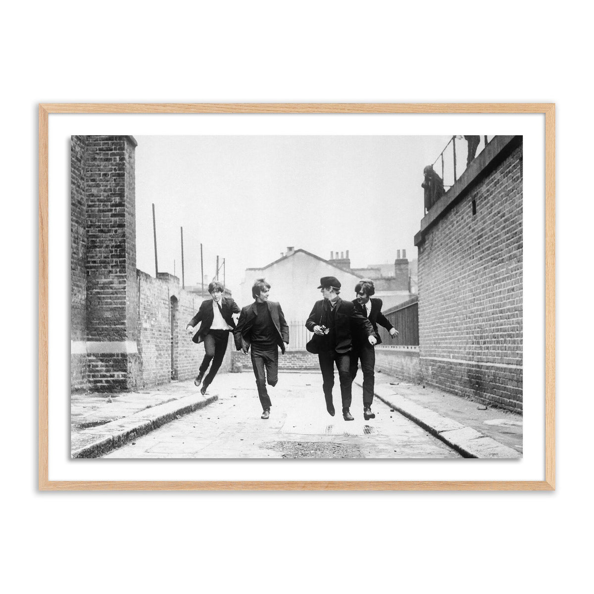 The Beatles Running In A Hard Day'S Night By Getty Images