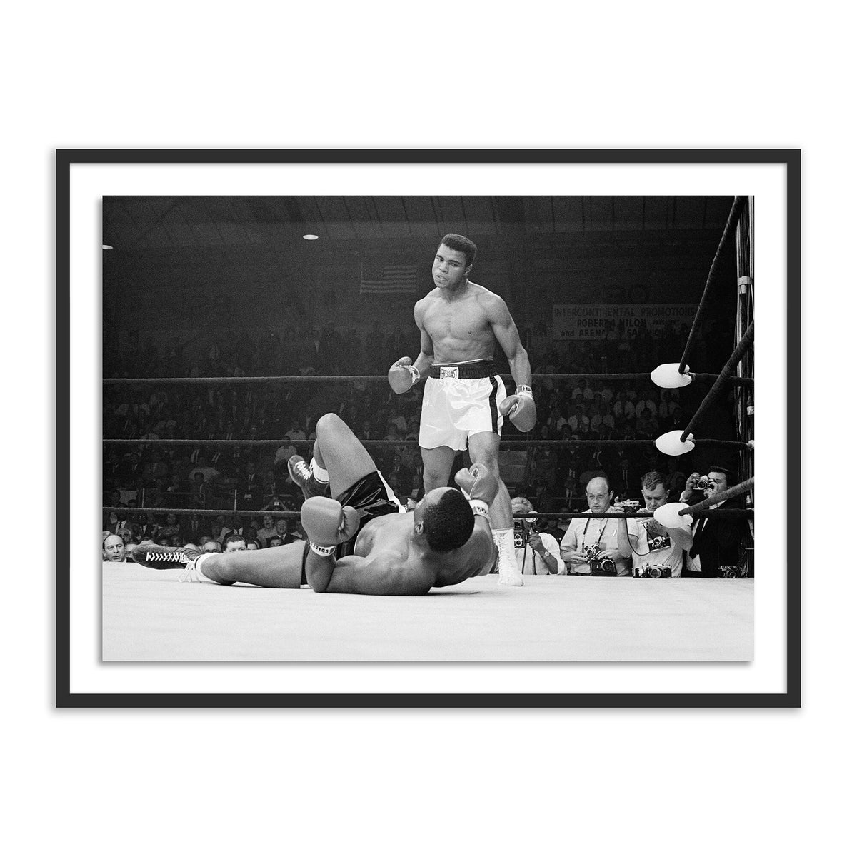 Boxers Muhammad Ali And Sonny Liston Fighting By Getty Images
