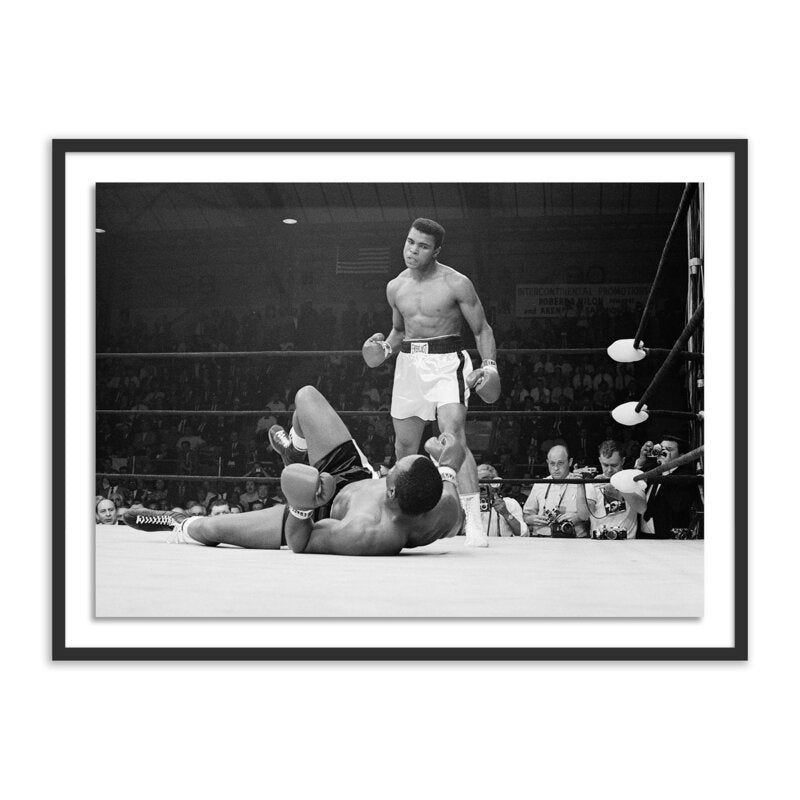 Boxers Muhammad Ali And Sonny Liston Fighting By Getty Images