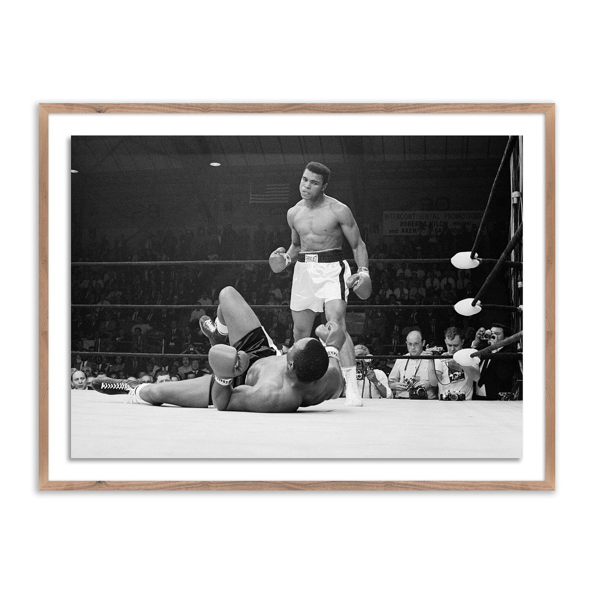 Boxers Muhammad Ali And Sonny Liston Fighting By Getty Images