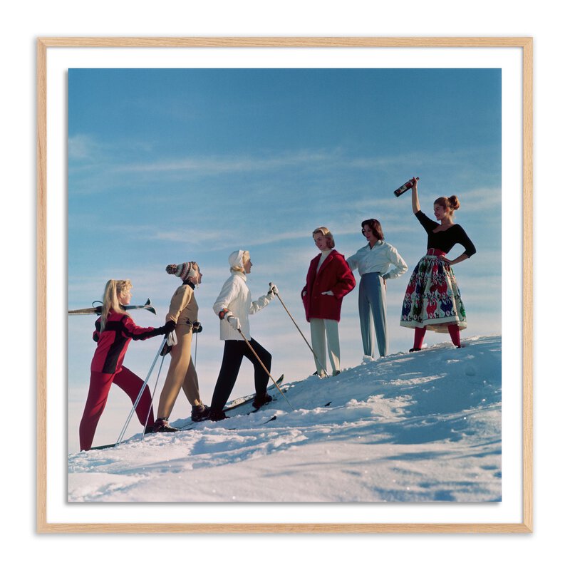 Skiing Party By Getty Images